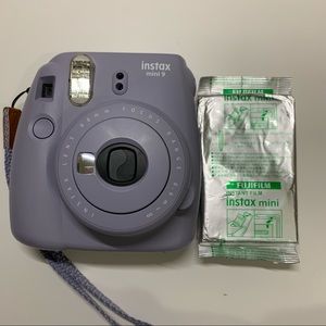 Fujifilm instax mini 9 lavender bundle